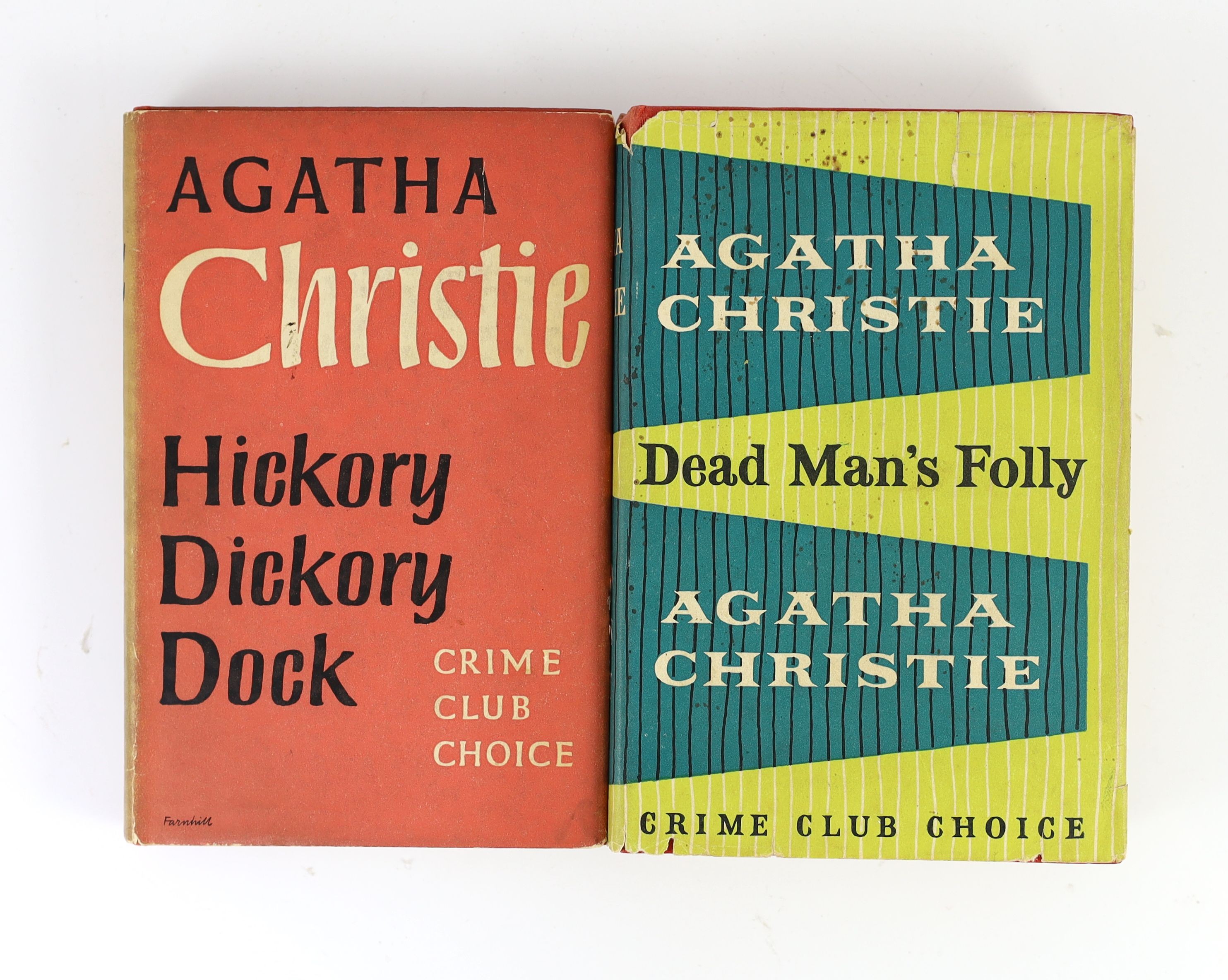 Christie, Agatha - Two works - Hickory Dickory Dock, 1st edition